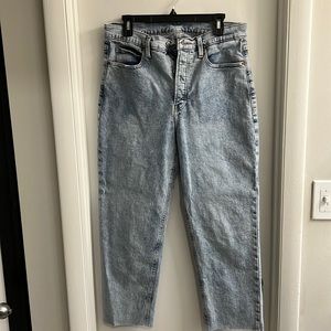 High rise jeans